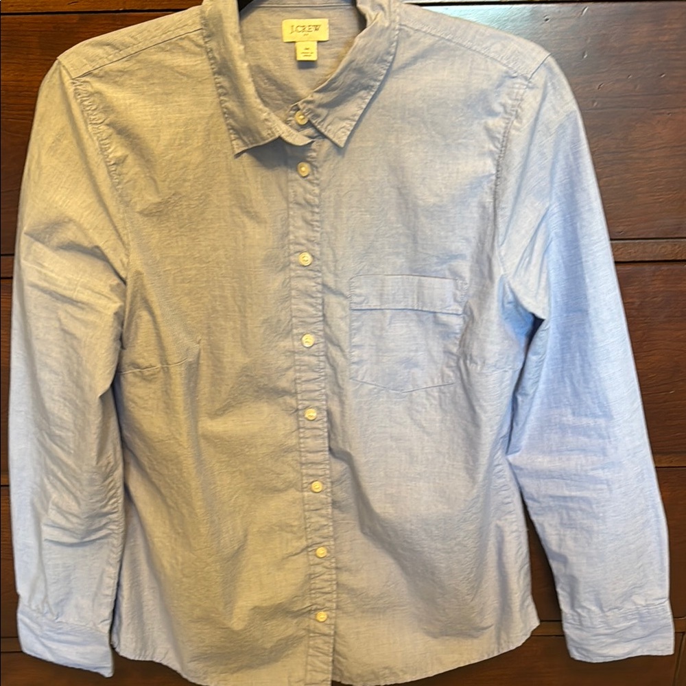 J. Crew womens Blue Shirt